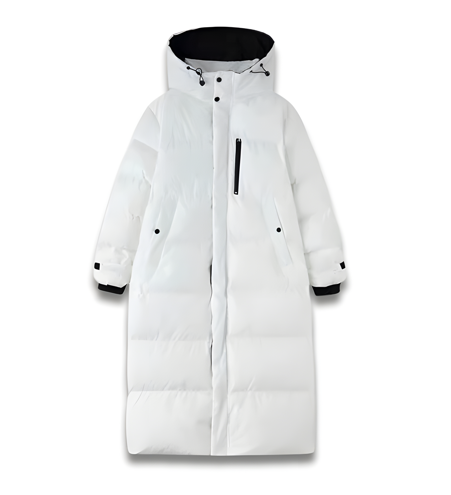 Amelia - Damen Puffer Wintermantel mit Kapuze