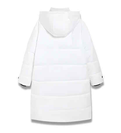 Amelia - Damen Puffer Wintermantel mit Kapuze