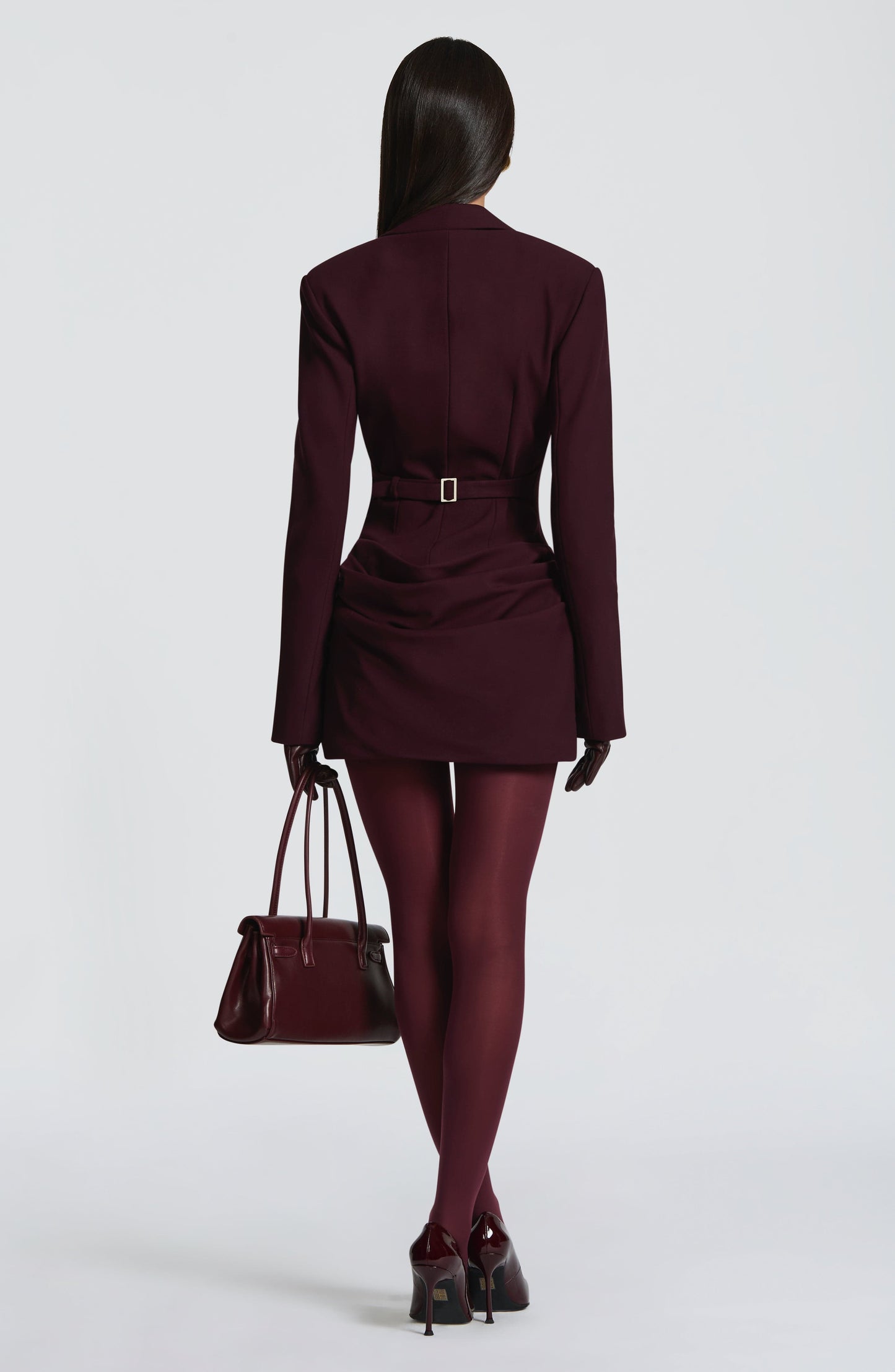 Vestito Mini Donna con Maniche Lunghe e Colletto | Bottoni