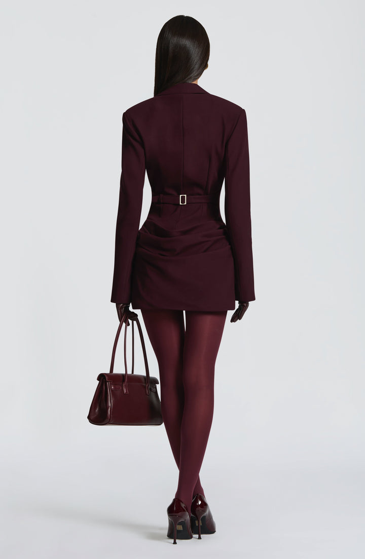 Damen Langarm Minikleid Mit Kragen Knopfdetails | Knopfdetail