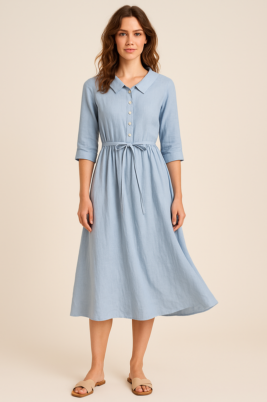 Baumwollkleid Harper | Kleid für Damen, ganzjährig