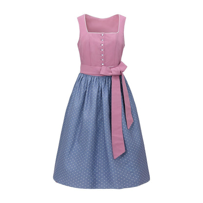 Bayerisches Dirndl mit Schürze – Oktoberfest | Tracht im klassischen Stil