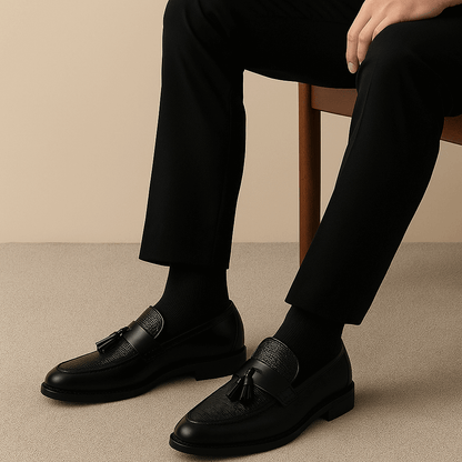 Bernard | Crestford Loafer mit gewebter Quaste
