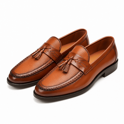 Bernard | Crestford Loafer mit gewebter Quaste