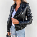 Bikerjacke Damen | Freizeitjacke Für Alltag Und Besondere Anlässe