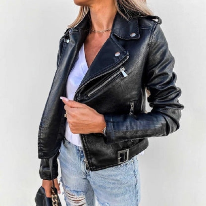 Bikerjacke Damen | Freizeitjacke Für Alltag Und Besondere Anlässe