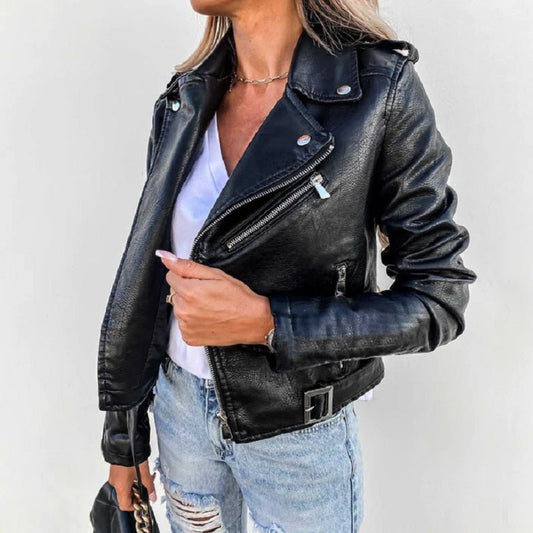Bikerjacke Damen | Freizeitjacke Für Alltag Und Besondere Anlässe