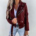 Bikerjacke Damen | Freizeitjacke Für Alltag Und Besondere Anlässe