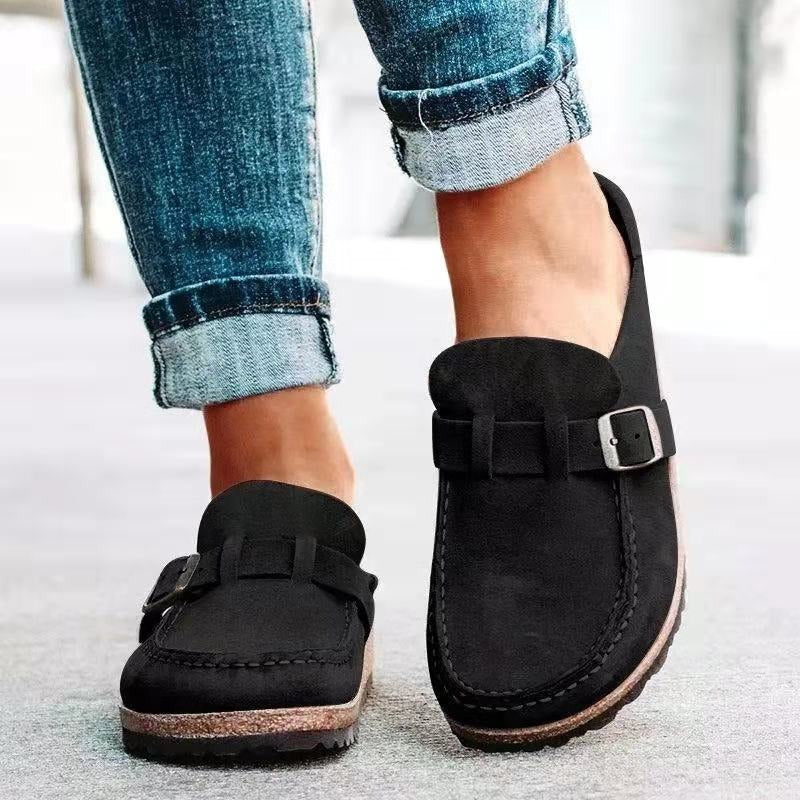 Herren Freizeitschuhe | Slip-On Slipper Stil | Klassisches Mokassin Design | Vielseitiger Alltagslook