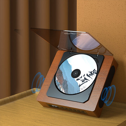 Bluetooth-Retro-CD-Player mit Typ-C-Anschluss 