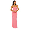 Bodycon-Maxikleid für Damen – rückenfreie, elegante Abendgarderobe