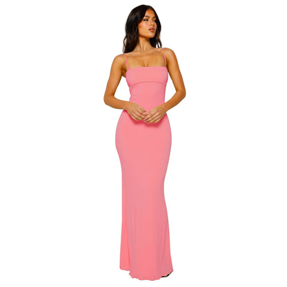 Bodycon-Maxikleid für Damen – rückenfreie, elegante Abendgarderobe