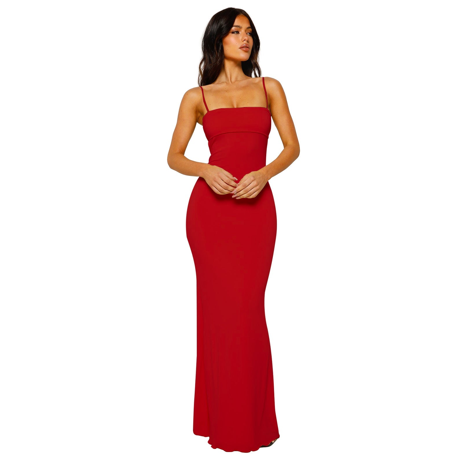 Bodycon-Maxikleid für Damen – rückenfreie, elegante Abendgarderobe