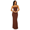 Bodycon-Maxikleid für Damen – rückenfreie, elegante Abendgarderobe