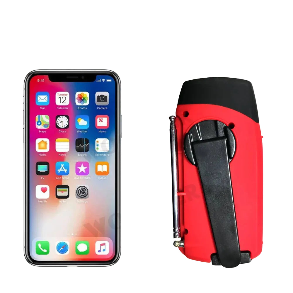 Bolento Hiking - Notfall Dynox mit Taschenlampe, Radio & Powerbank 3