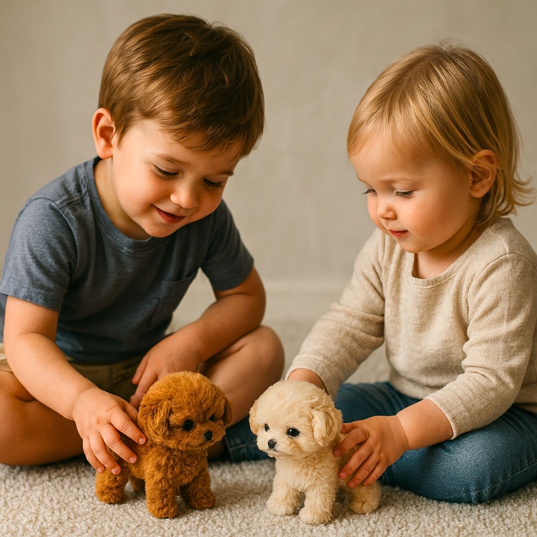 Bruno – Ein lebensechter, kuscheliger Hund, der bellt, läuft und reagiert. 3