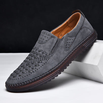 Carter James Echtleder-Loafer 10