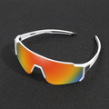 Herren-Sonnenbrille im Maskentyp, einteiliges Glas, Sportfassung | Vollständige Abdeckung