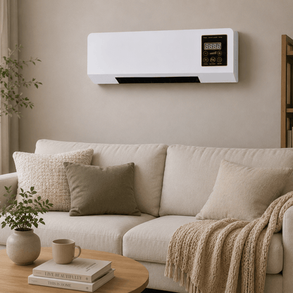 Unità di climatizzazione da parete con funzione di raffreddamento e riscaldamento per interni