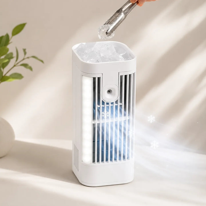 Mini USB Luftkühler mit Nachtlicht und Wassertank