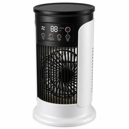 Raffrescatore d'aria 3-in-1 con LED, nebulizzazione e 6 livelli