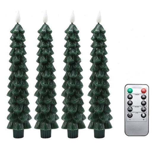 CheerCandles | Flammenlose LED-Weihnachtsbaumkerzen – Einzigartige Kerzen für die Feiertage! 0