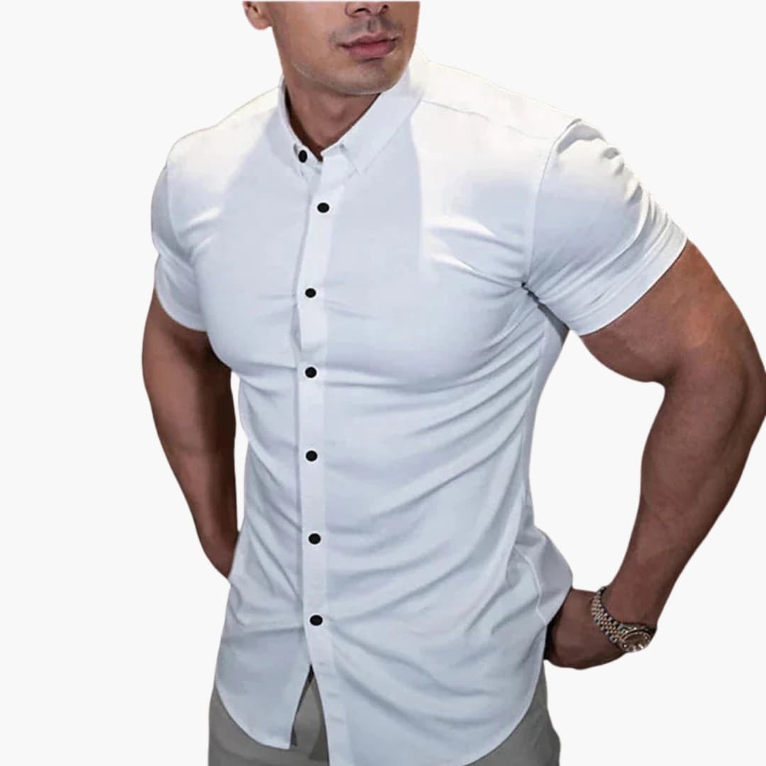 Marcel | Slim Fit košile s krátkým rukávem