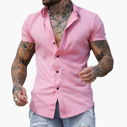 Marcel | Slim Fit košile s krátkým rukávem