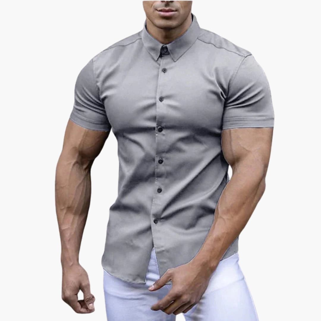 Marcel | Slim Fit košile s krátkým rukávem
