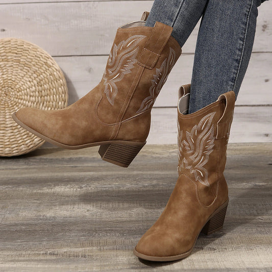 Cowboy Stiefel Damen | Herbstmode für Stiefel und Western-Liebhaber