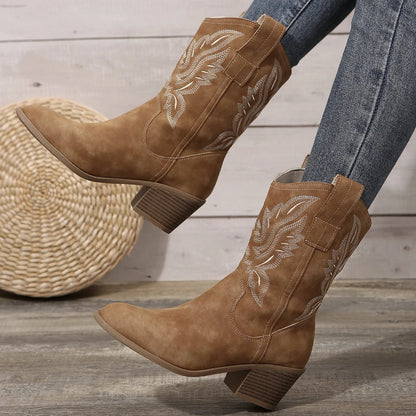 Cowboy Stiefel Damen | Herbstmode für Stiefel und Western-Liebhaber