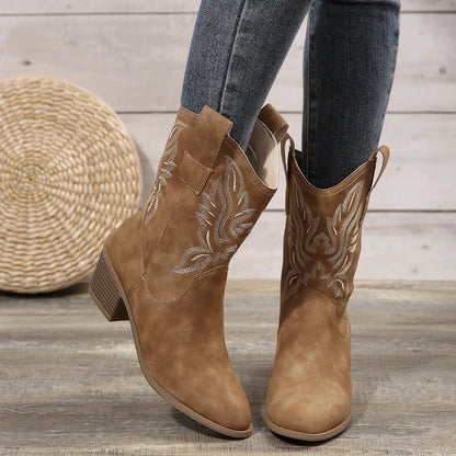 Cowboy Stiefel Damen | Herbstmode für Stiefel und Western-Liebhaber