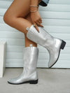 Cowboystiefel Damen | Westernstiefel Boots für Damen | Alltagstauglich, Slip-On Design