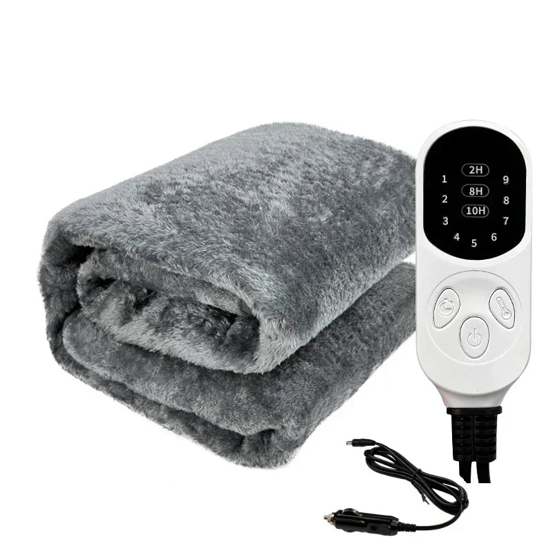 CozyDrive Heizdecke: Waschbare 12-V-Heizdecke für Auto, SUV und LKW mit Timer und Temperaturregelung 0