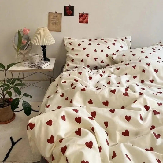 CozyLove | Bettbezug für Einzelbetten, Doppelbetten und Queensize-Betten 0
