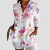 Damen Bluse | Blumenmuster für Frühling und Sommer