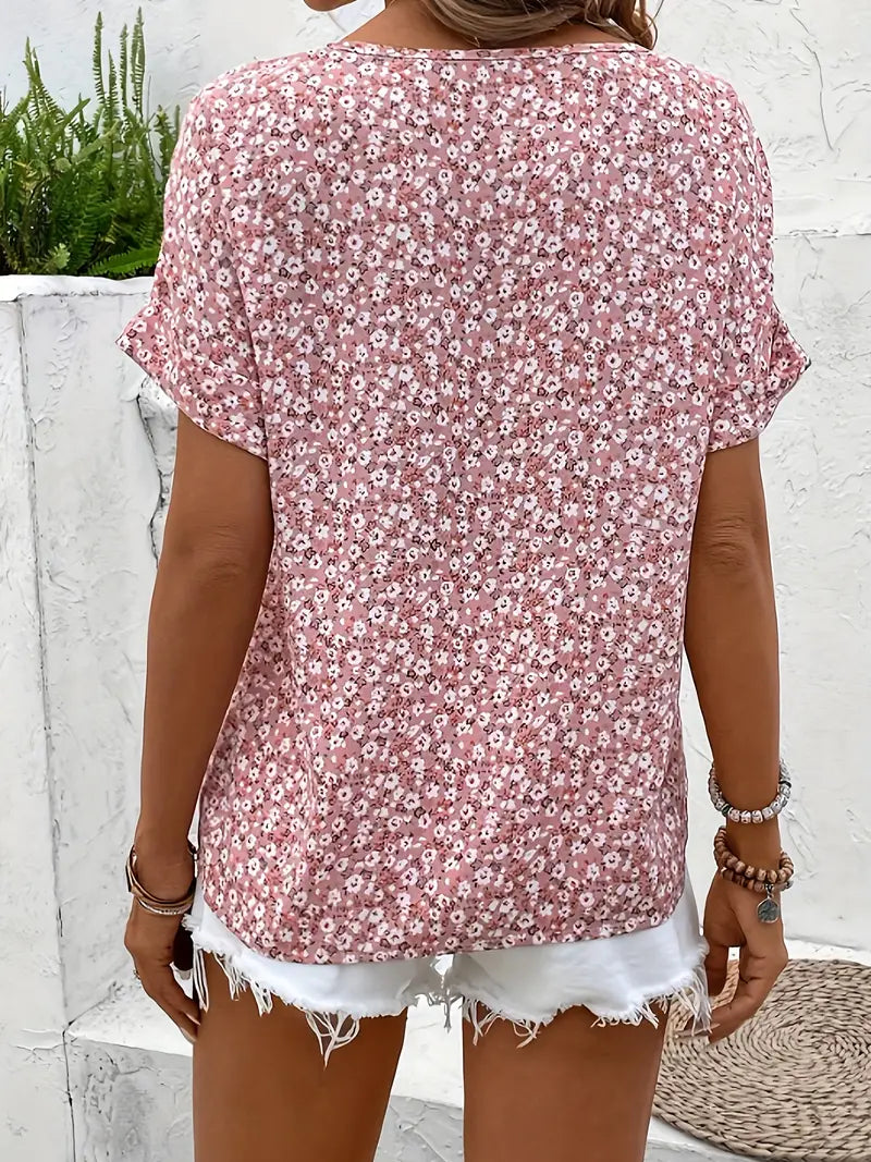 Damen Bluse | Blusen mit Blumenprint für Sommermode