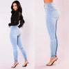 Damen Schlanke Passform Jeggings | Hohe Taille