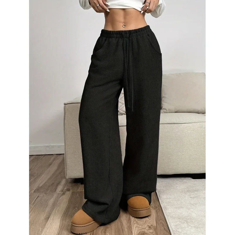 Trendige High-Waist-Hose für Damen | Relaxed Fit