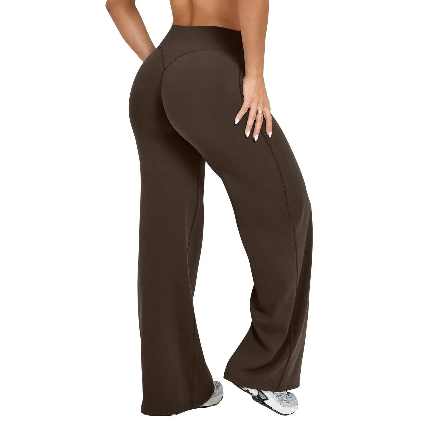 Damen Yoga Hose | Weites Bein