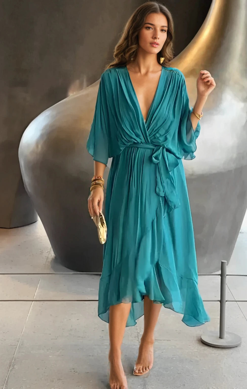 Damenkleid | Festliche Kleider für Hochzeitsgast im Sommer