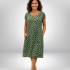 Damenkleid | Kleider für Sommer | Figurschmeichelndes A-Linien-Kleid