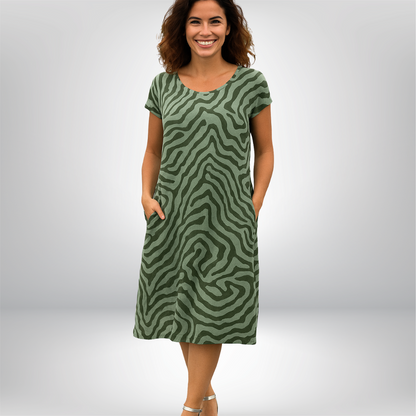 Damenkleid | Kleider für Sommer | Figurschmeichelndes A-Linien-Kleid