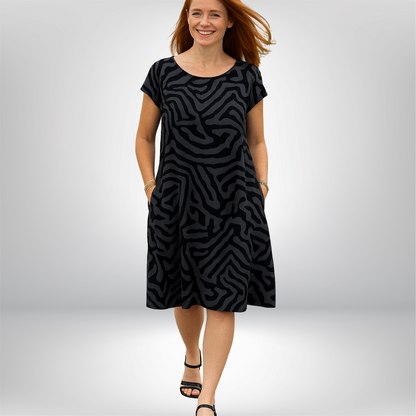 Damenkleid | Kleider für Sommer | Figurschmeichelndes A-Linien-Kleid