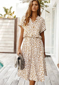 Damenkleid | Midi-Jurk für Sommerkleider Damen