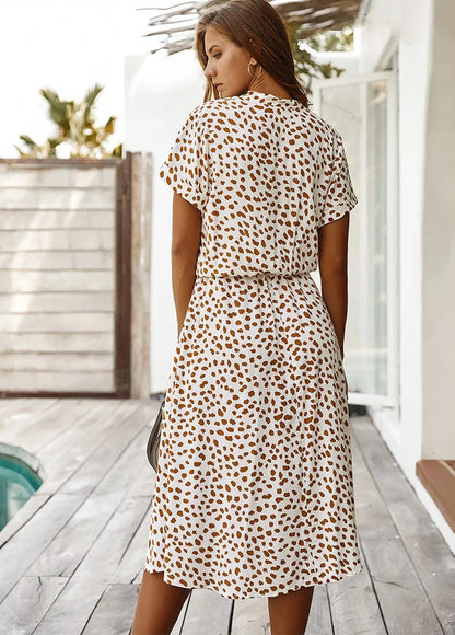 Damenkleid | Midi-Jurk für Sommerkleider Damen