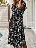 Damenkleid | Midi-Jurk für Sommerkleider Damen