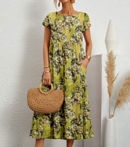 Damenkleid | Midi Kleid für Festliche Anlässe und Alltag