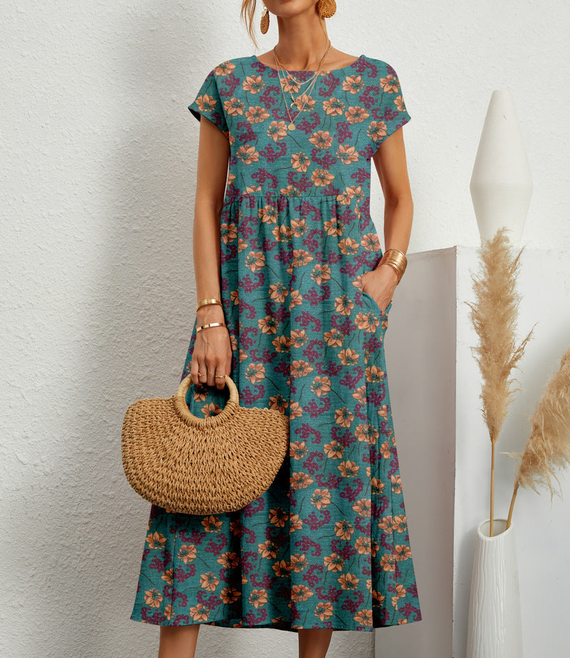 Damenkleid | Midi Kleid für Festliche Anlässe und Alltag