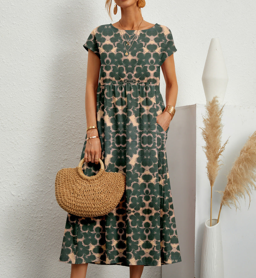 Damenkleid | Midi Kleid für Festliche Anlässe und Alltag